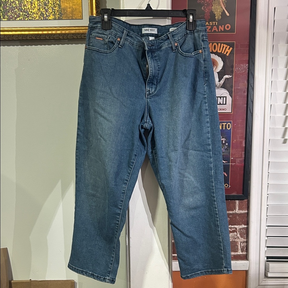 Nine West Women’s Relaxed Blue Denim Jeans